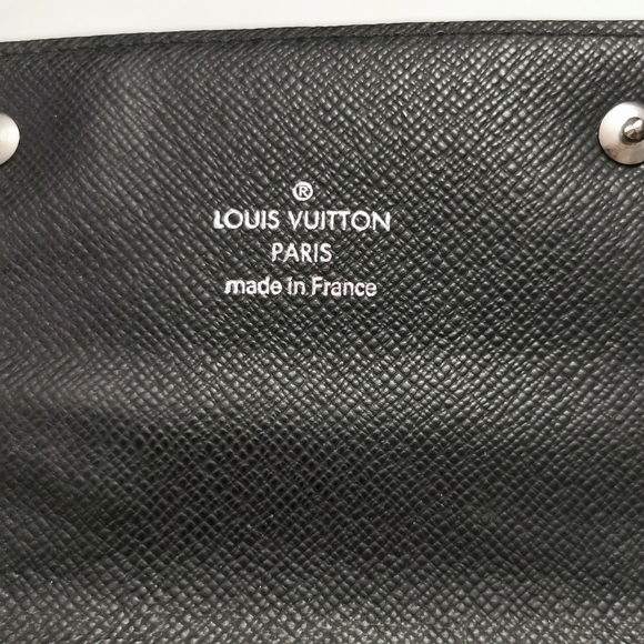 Louis Vuitton Damier Graphite Passport Holder Travel Case Two Snap MI2161 - Picture 7 of 8